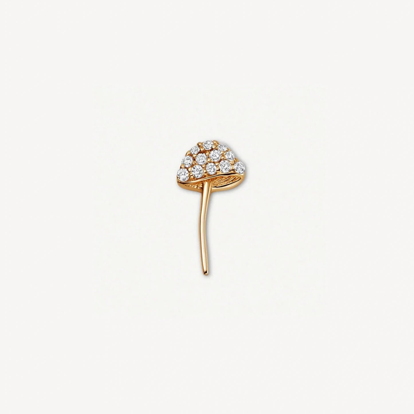 Vintage 14K Gold Plated Brass Geometric Round Locket Charm Bar for DIY Necklace