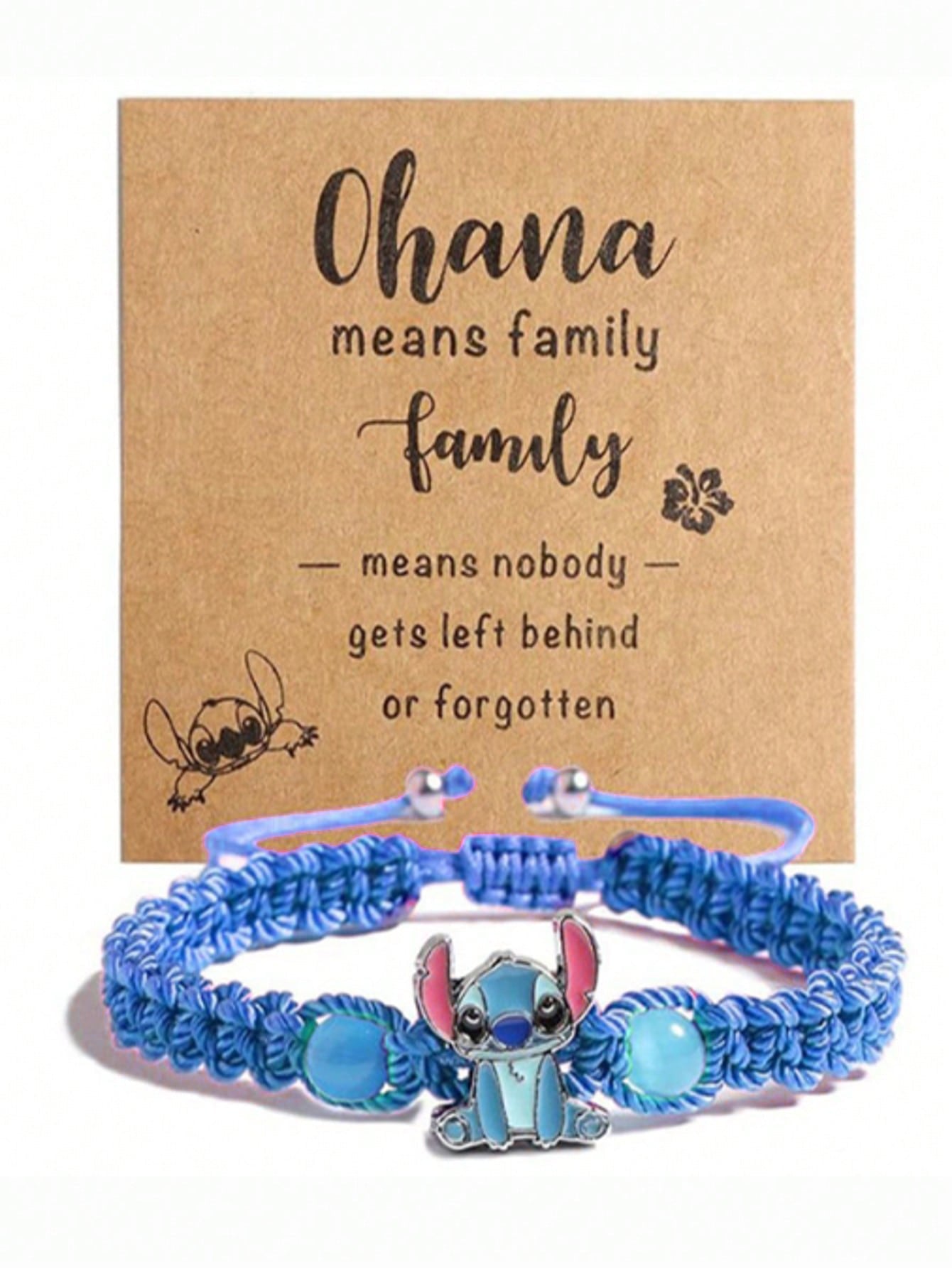 Bracciale Artigianale per Bambini con Ciondolo a Stella in Lega Ispirato al Cartone Animato della Principessa Anna