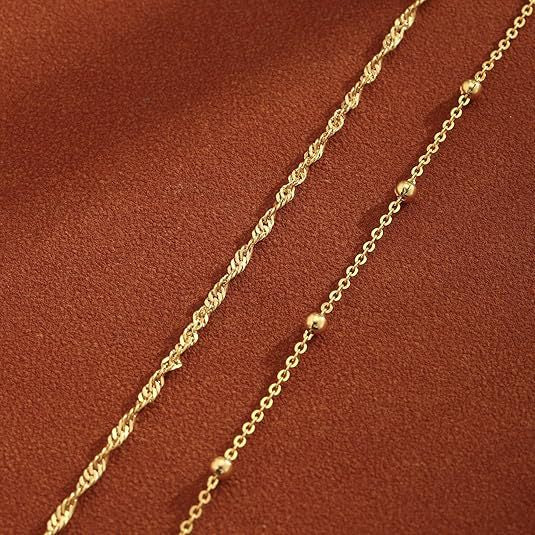 Bohemian Geometric Alloy Anklet for Women