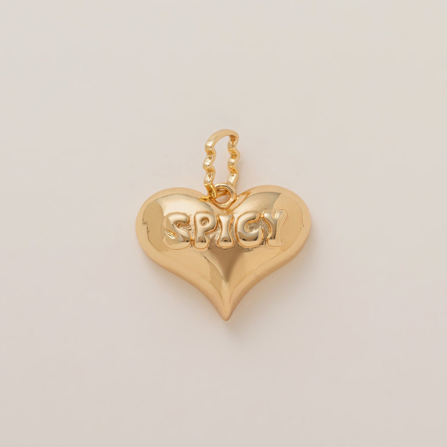 Minimalist Sweet Brass Plated Star Heart Charm Bar