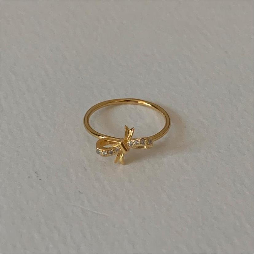 Anillo de Plata de Ley 925 Geométrica Chapado para Mujer