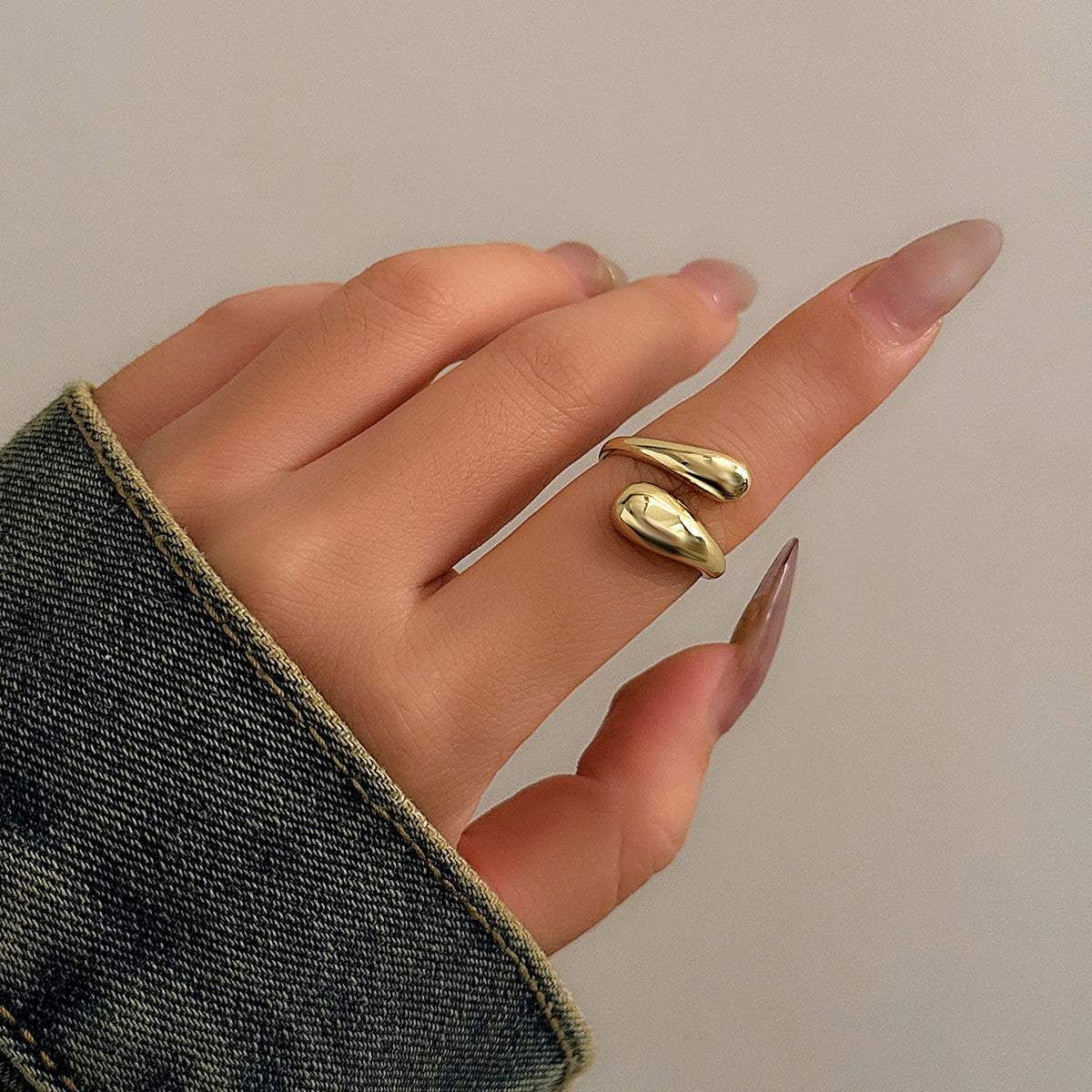 Collana Girocollo da Donna Punk Minimalista Geometrica in Lega di Zinco Lucida