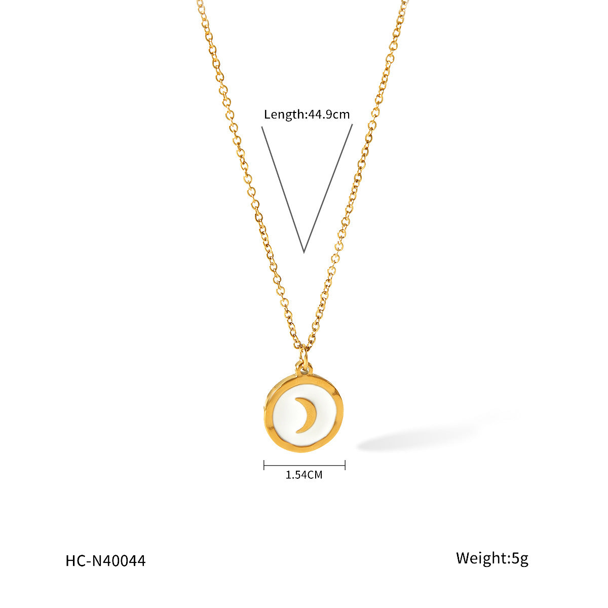 Collana Pendente Minimalista in Acciaio al Titanio con Fiori e Motivi Geometrici per Donna con Finitura Galvanizzata, Motivi a Rosa e Stella a Otto Punte