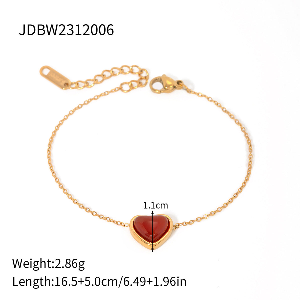 Pulsera geométrica de acero inoxidable con diamantes de imitación para mujer con acabado chapado, joyería de lujo