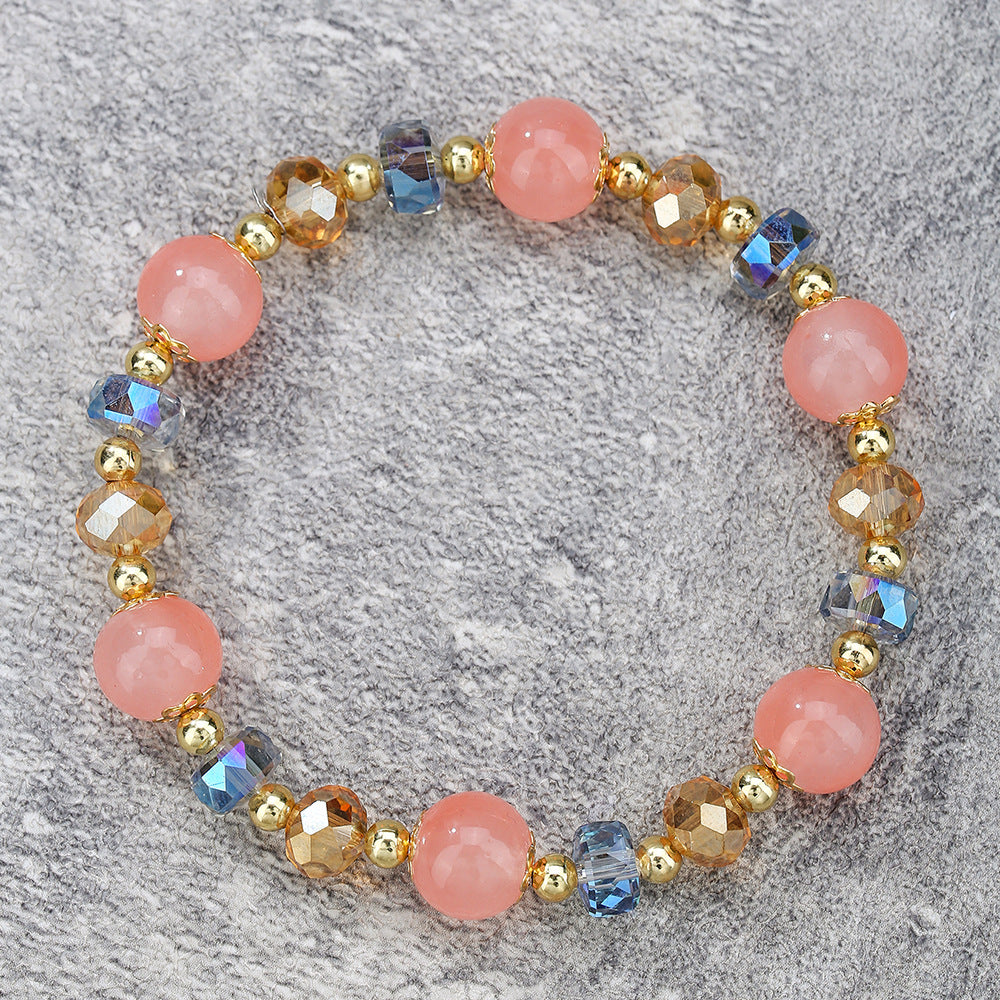 Bohemian Vintage Geometric Handmade Gemstone Bracelet Unisex