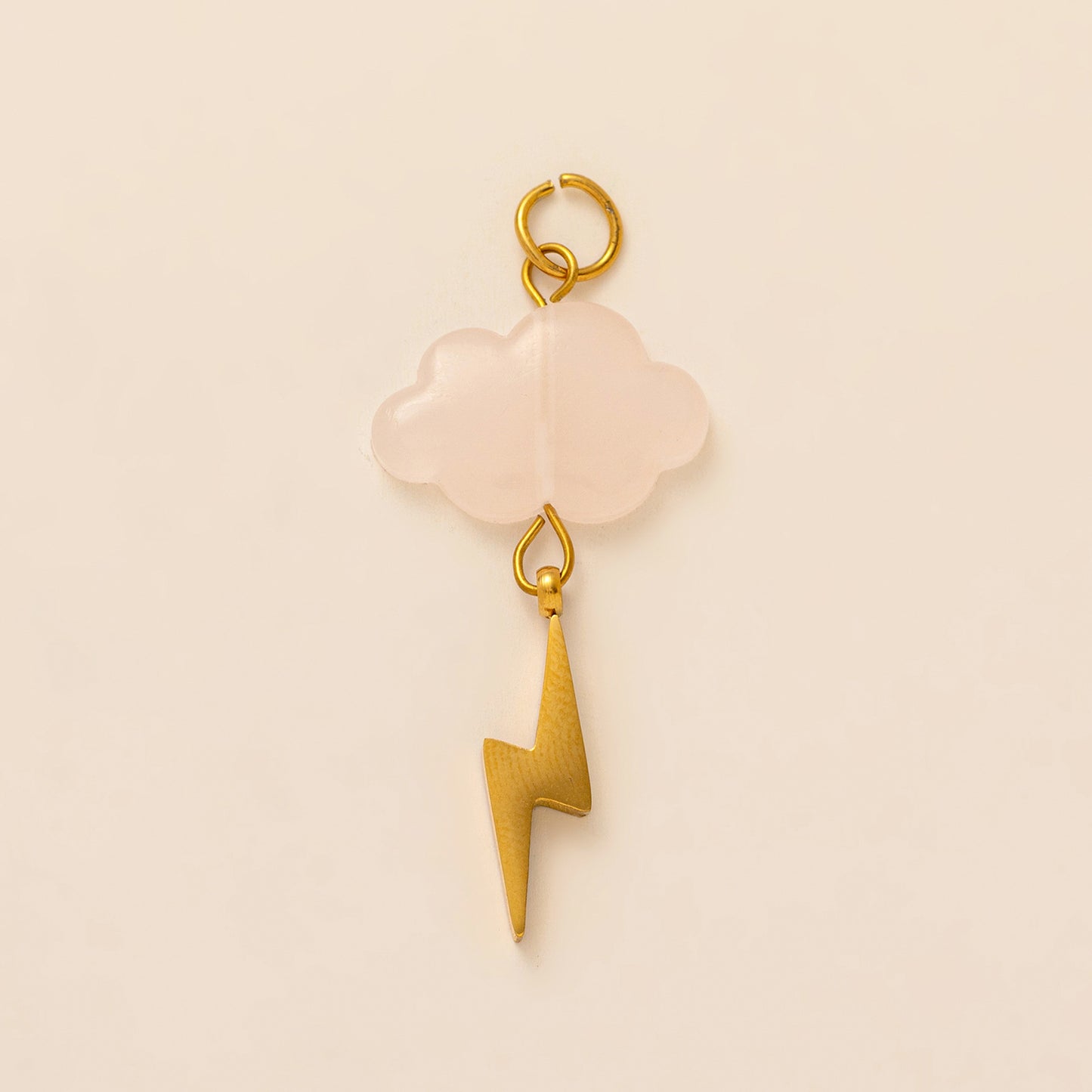 Ciondolo Fai da Te Vintage in Acciaio Inossidabile Placcato Oro 18K, Charm a Stella, Rivestito in PVD