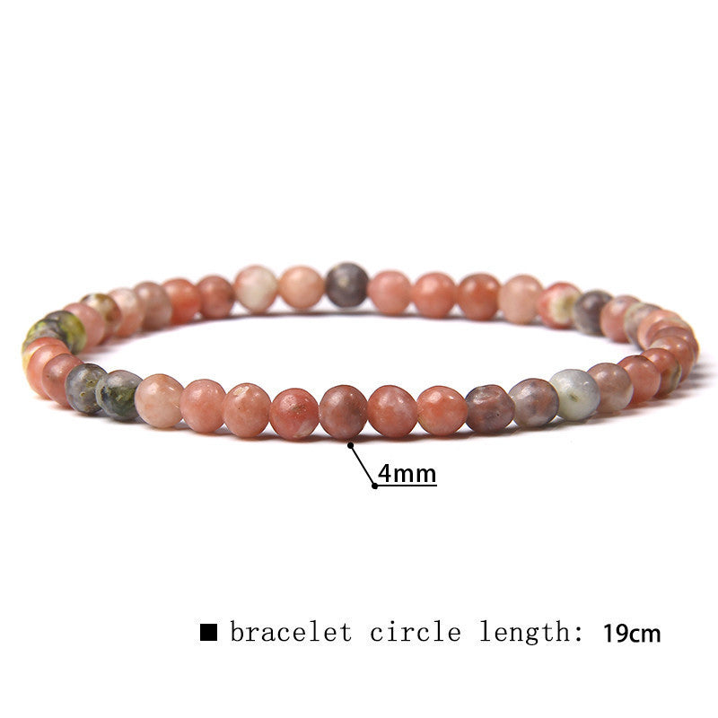 Elegant Natural Citrine Crystal Geometric Beaded Bracelet for Women