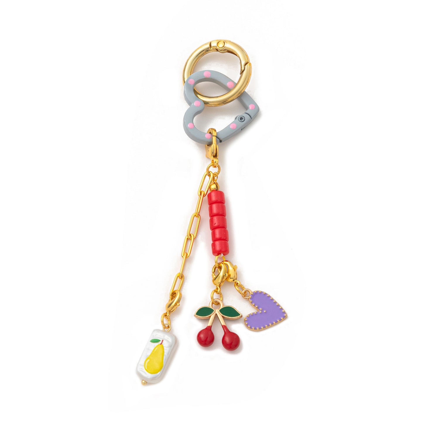 Minimalist Alloy Fruit Floral DIY Charm Bar Pendant
