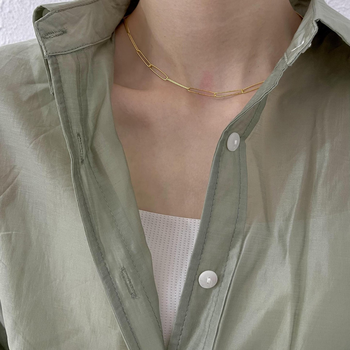 Girocollo Minimalista Geometrico da Donna in Argento Sterling 925 con Estetica dai Toni Freddi
