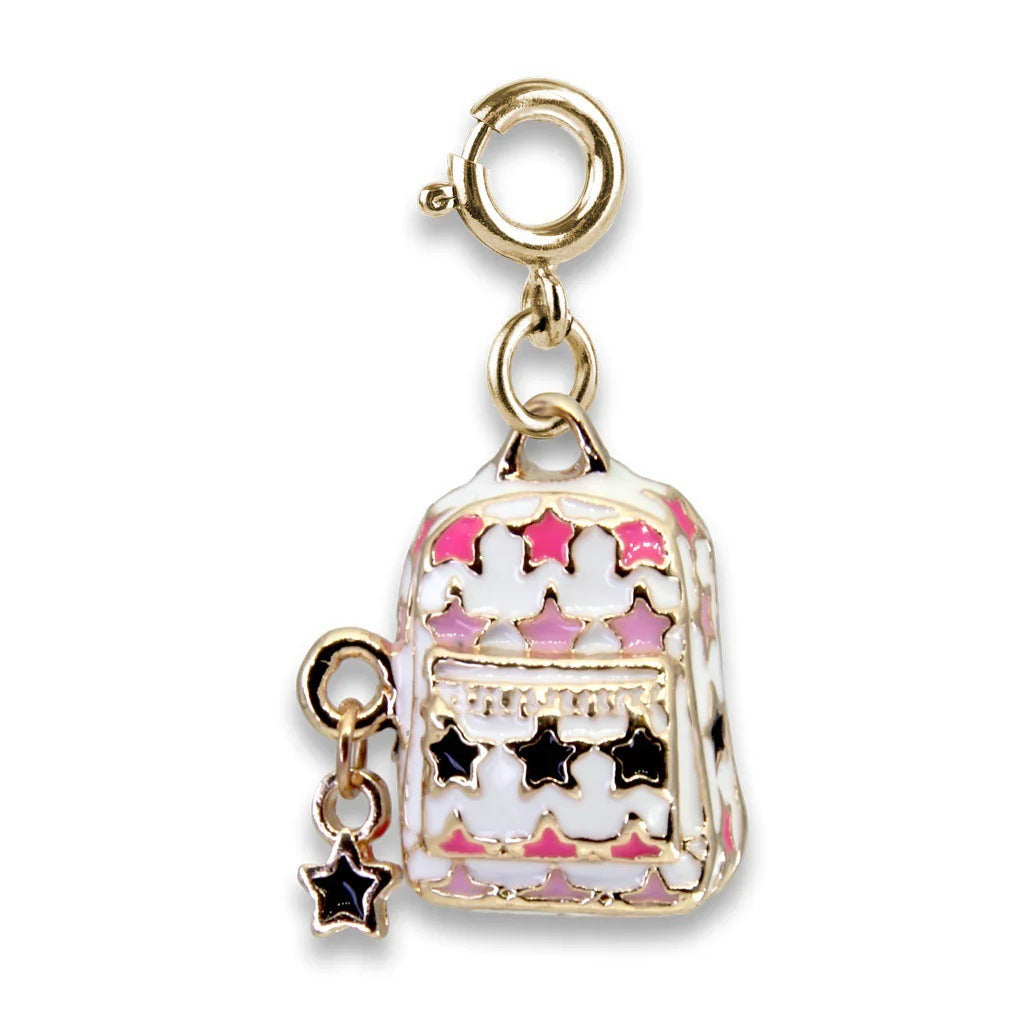Fashion Elegant Plated Alloy Pendant with Star Animal Fruit and Floral Patterns