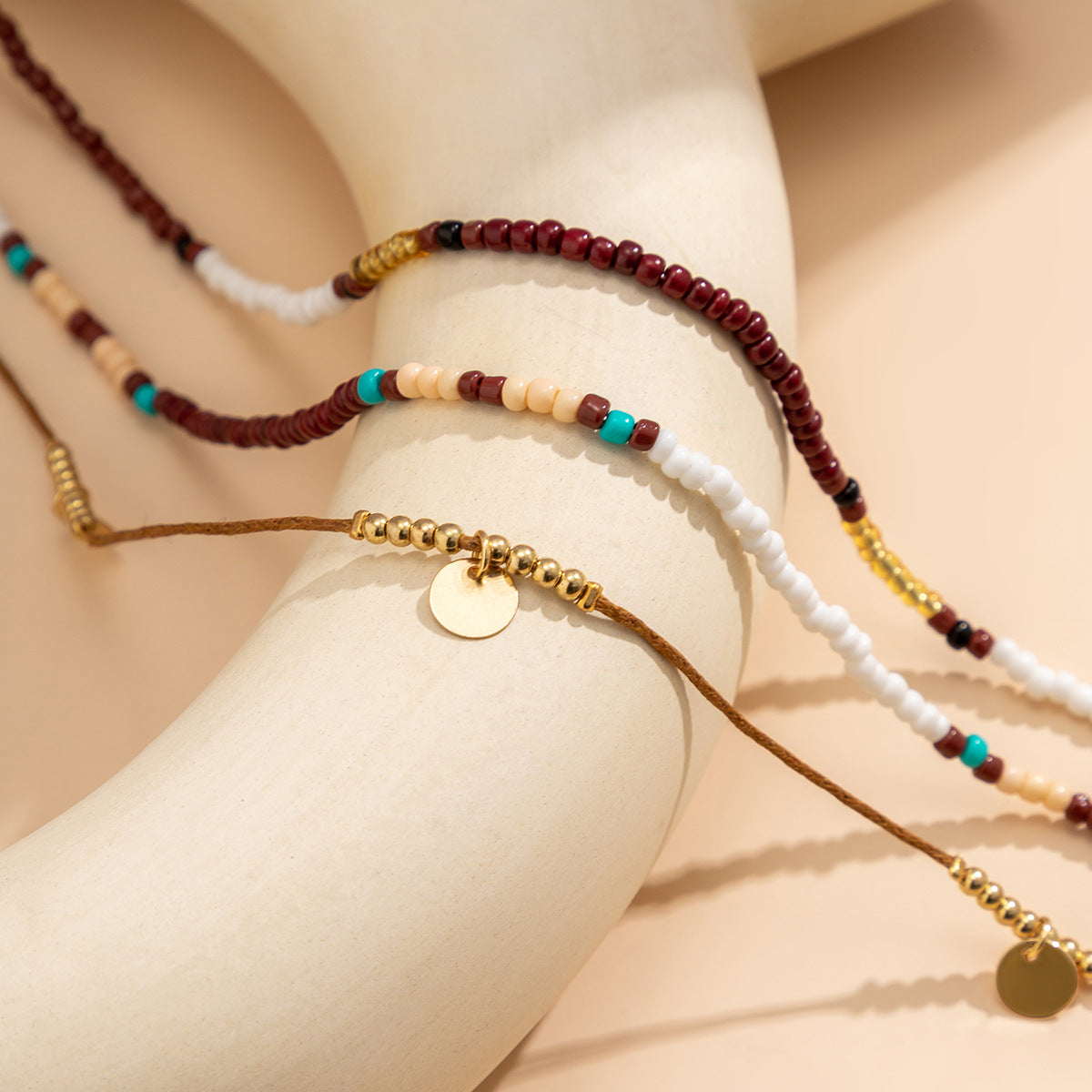 Cadena corporal minimalista inspirada en las vacaciones para mujer con detalles de perlas de imitación y conchas, cadena de cintura con cuentas y cierre de langosta