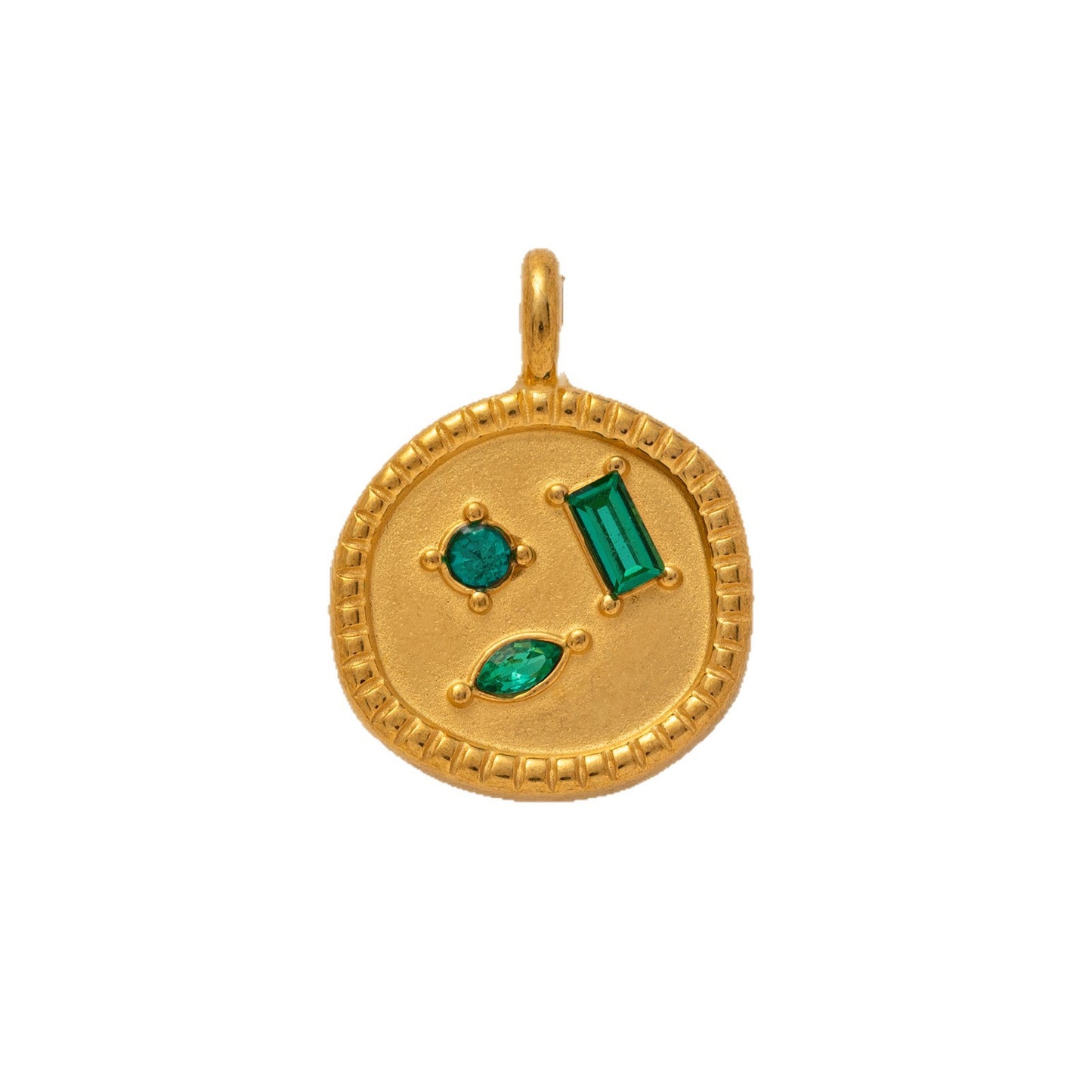 Vintage 18K Gold Plated Stainless Steel Bee Charm Bar for Women