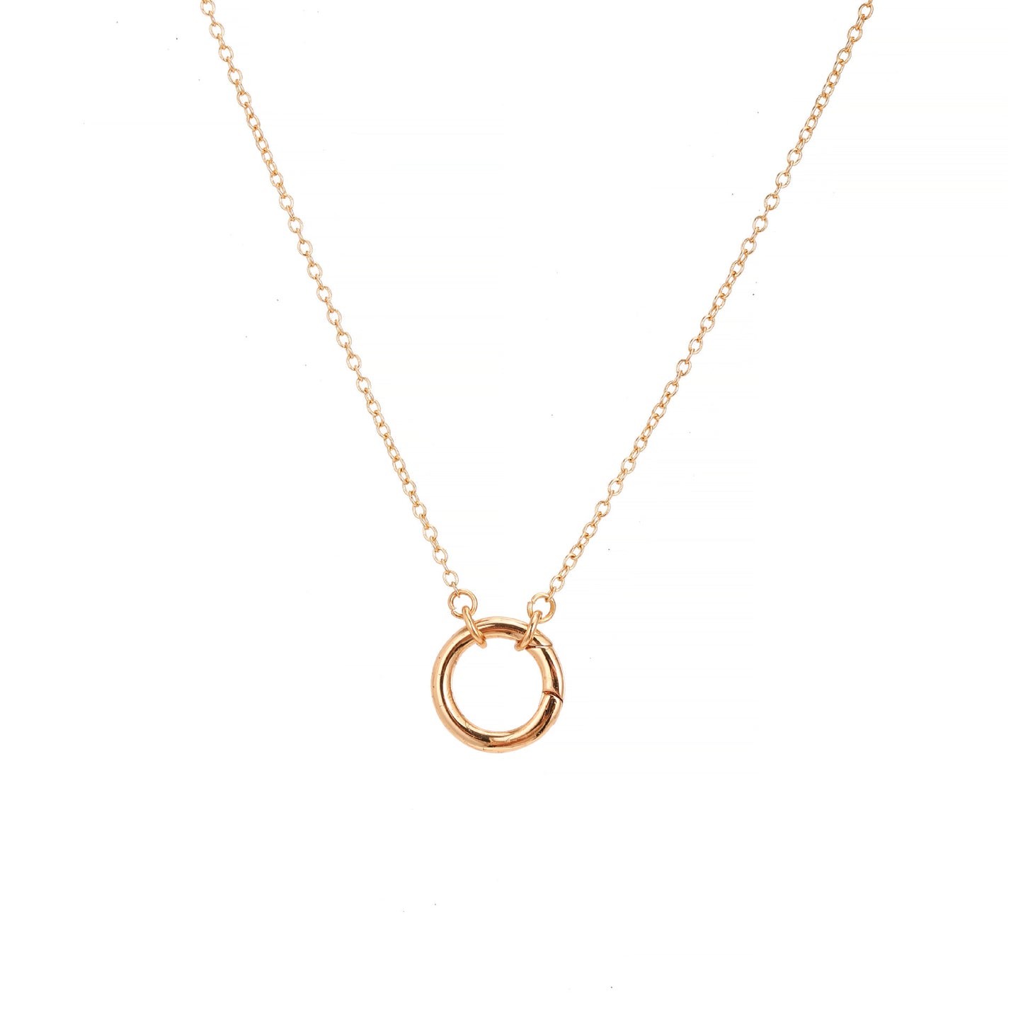 Vintage Geometric Brass Plated Gemstone Fruit Pendant Necklace