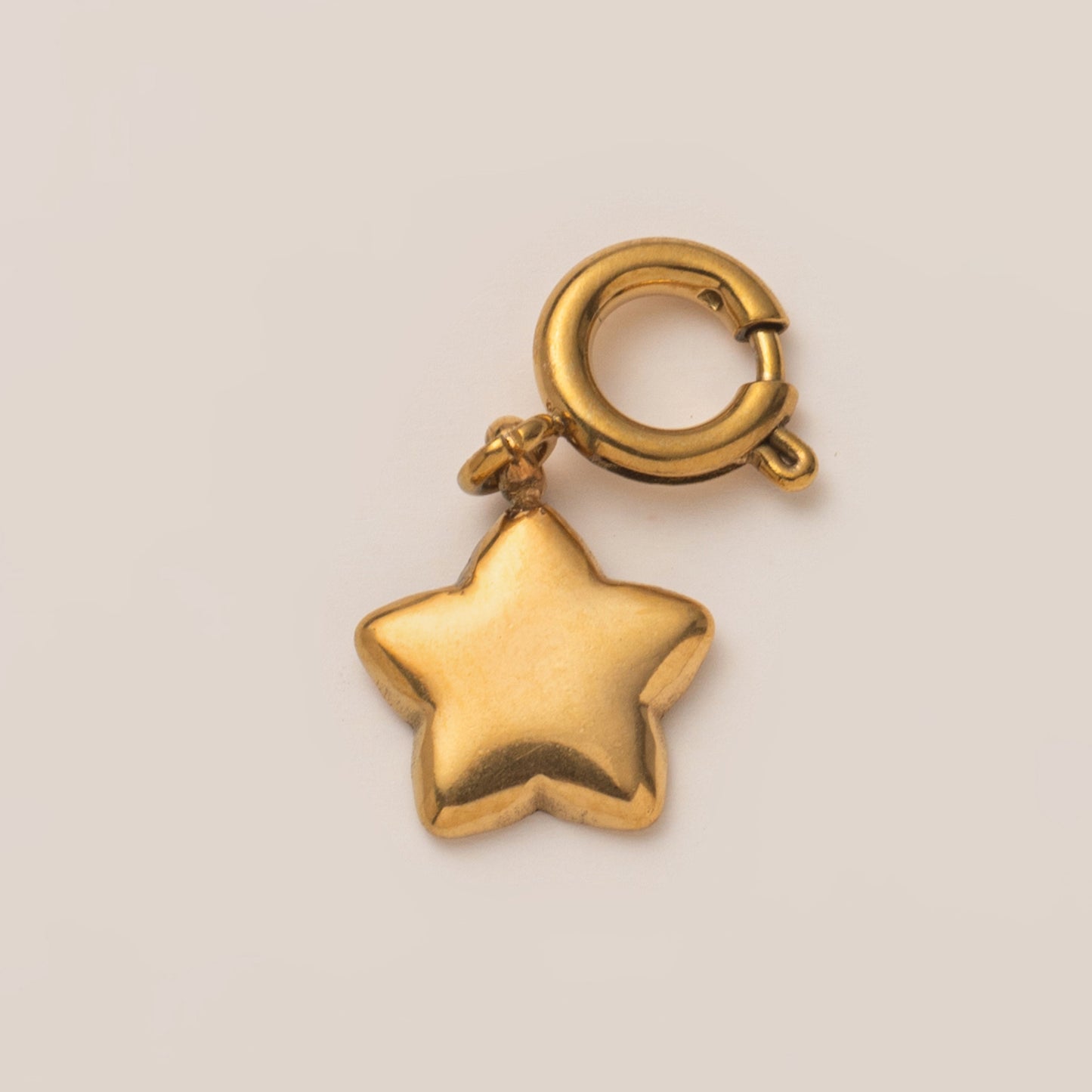 Minimalist Stainless Steel Plated Star Moon Round Square Geometric Charm Bar