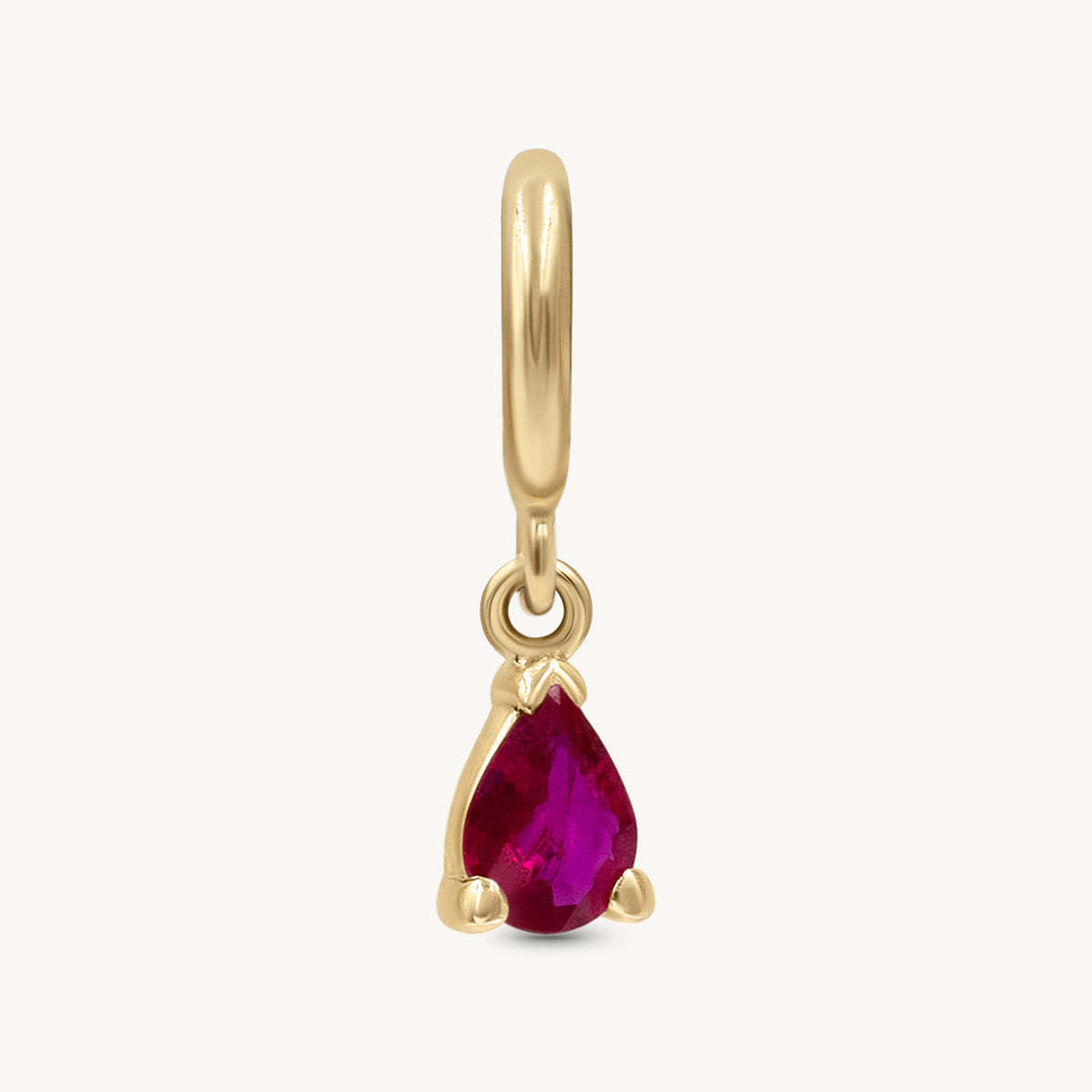 Vintage Geometric 18K Gold Plated Brass Pendant Charm Bar for Women