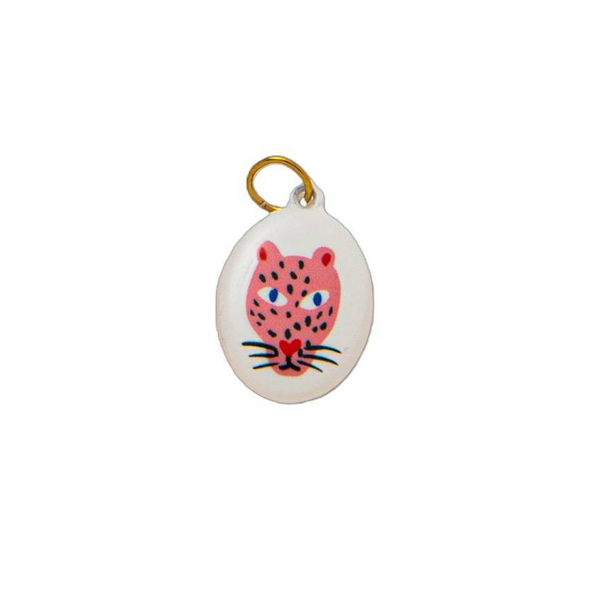 Colorful Plated Stainless Steel Necklace with Heart Star and Floral Charms