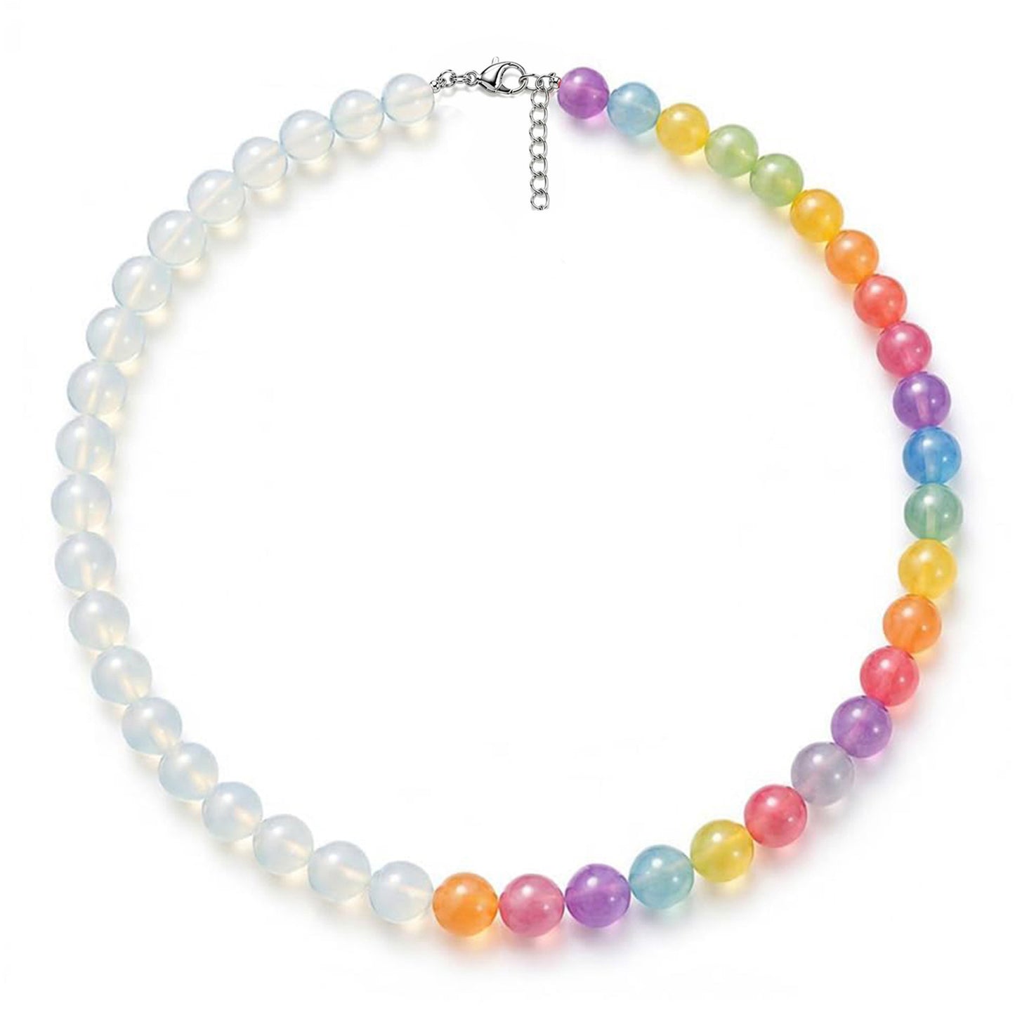 Bohemian Gradient Beaded Necklace for Women