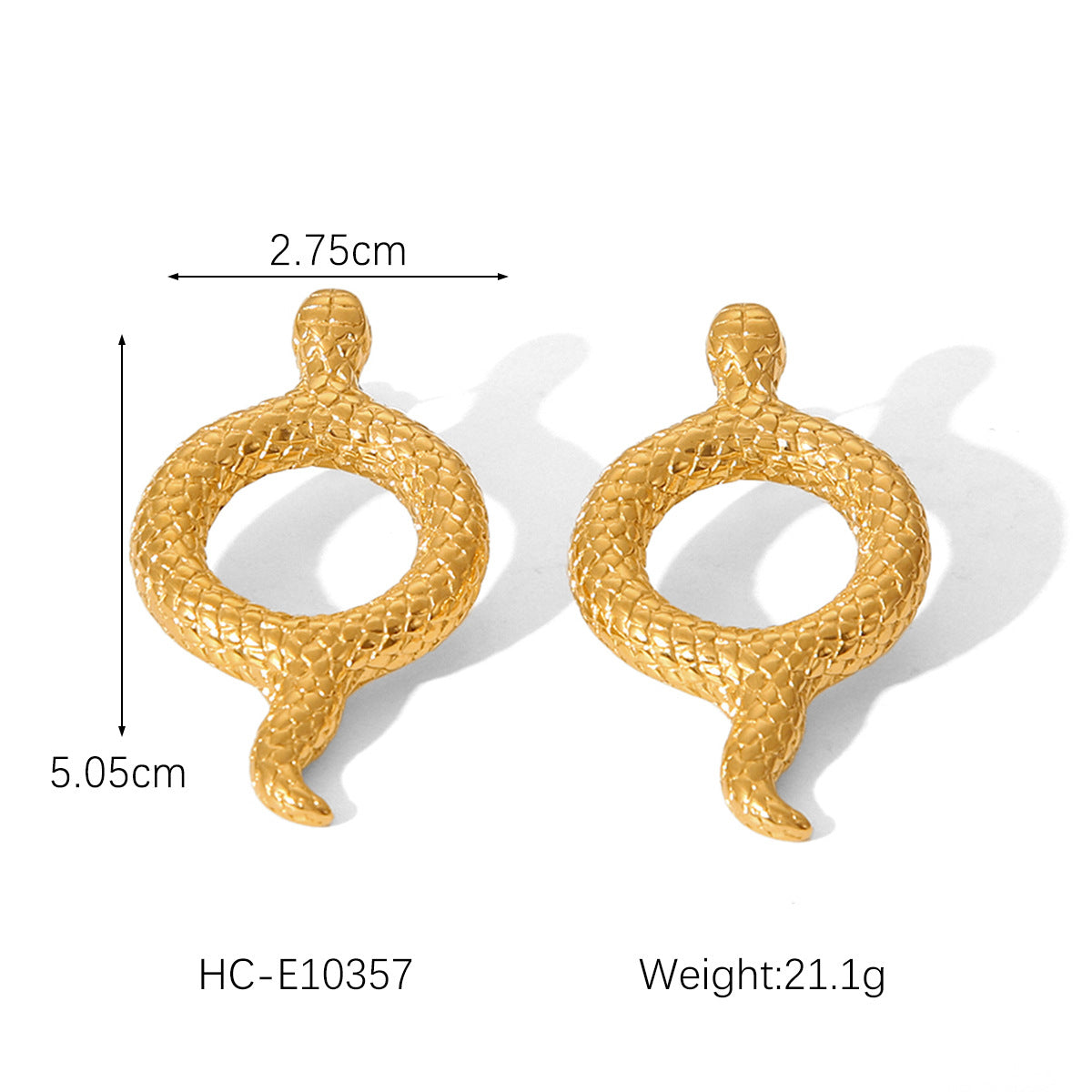 Minimalist Geometric Heart Stainless Steel Earrings for Women Hypoallergenic Fade-Resistant Titanium Steel Studs
