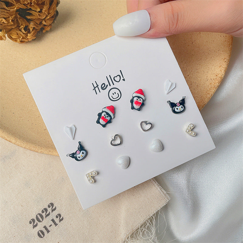 Sweet Minimalist 925 Sterling Silver Post Resin Drip Oil Geometric Floral Stud Earrings for Women