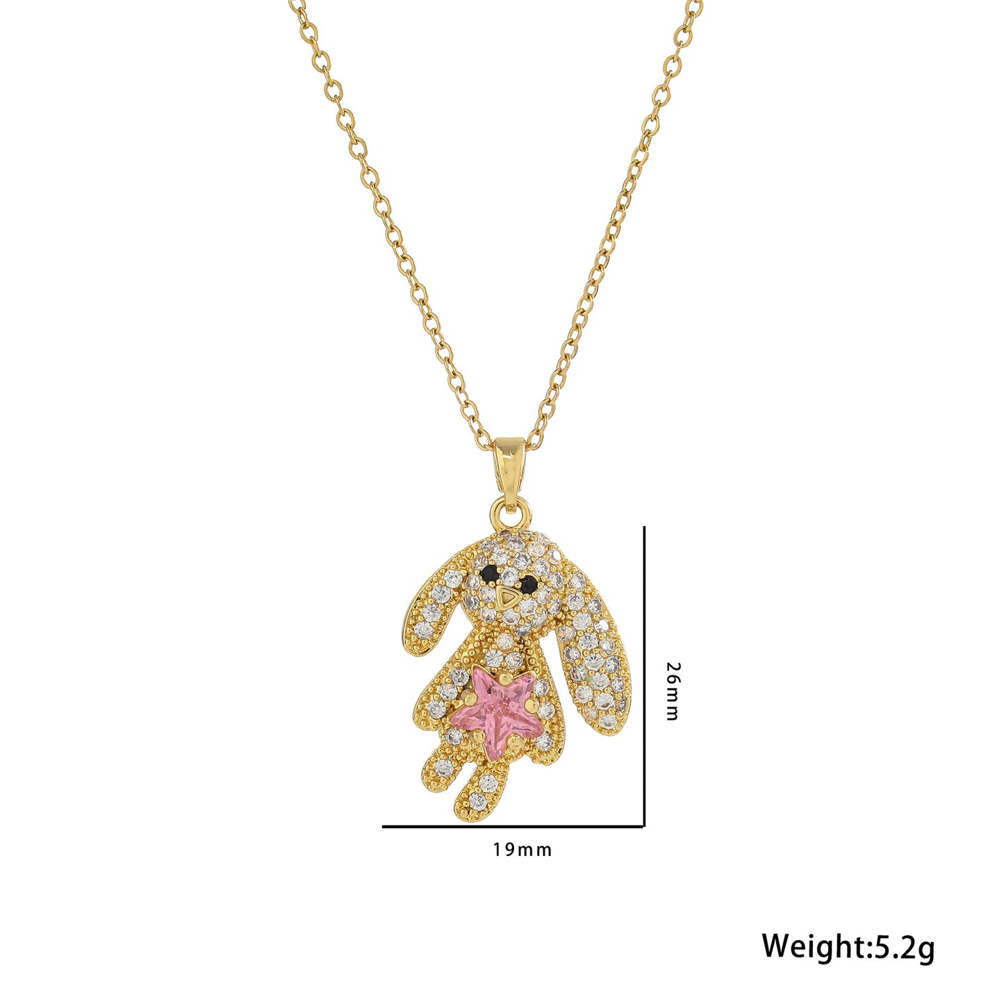 Minimalist Heart-Shaped Titanium Steel Pendant Necklace with Rhinestone Inlay for Women