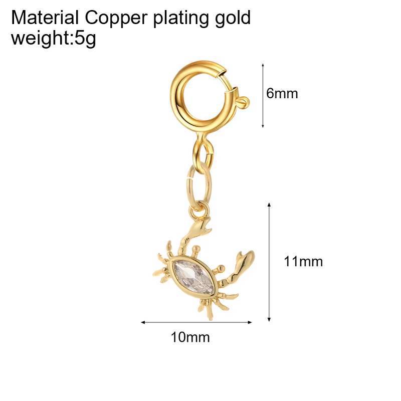 Minimalist Geometric Agate Stainless Steel Pendant 18K Gold PVD Plated Cable Chain Necklace for Unisex DIY Charm Bar
