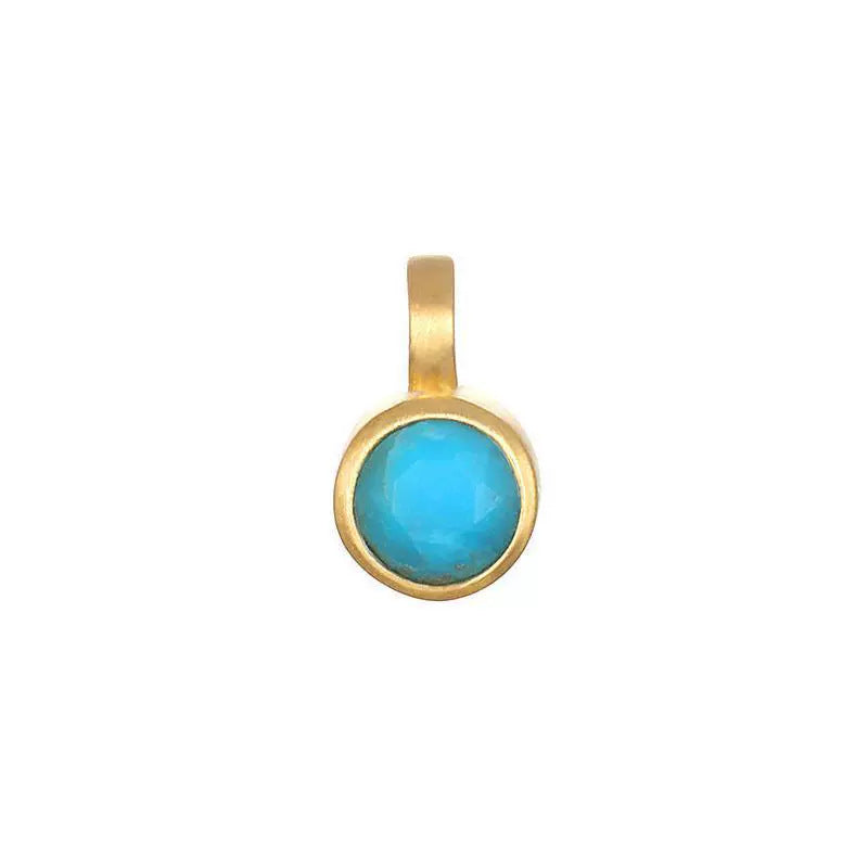 Vintage Geometric Stainless Steel 18K Gold Plated PVD DIY Charm Bar Necklace with 12 Birthstones