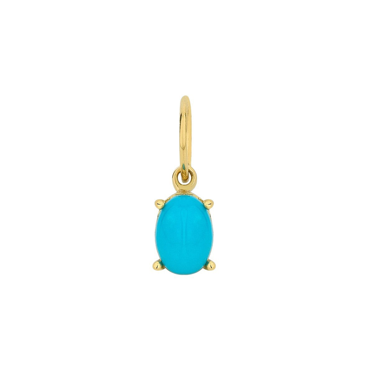 Vintage Geometric Stainless Steel PVD Gold Plated Birthstone Charm Bar
