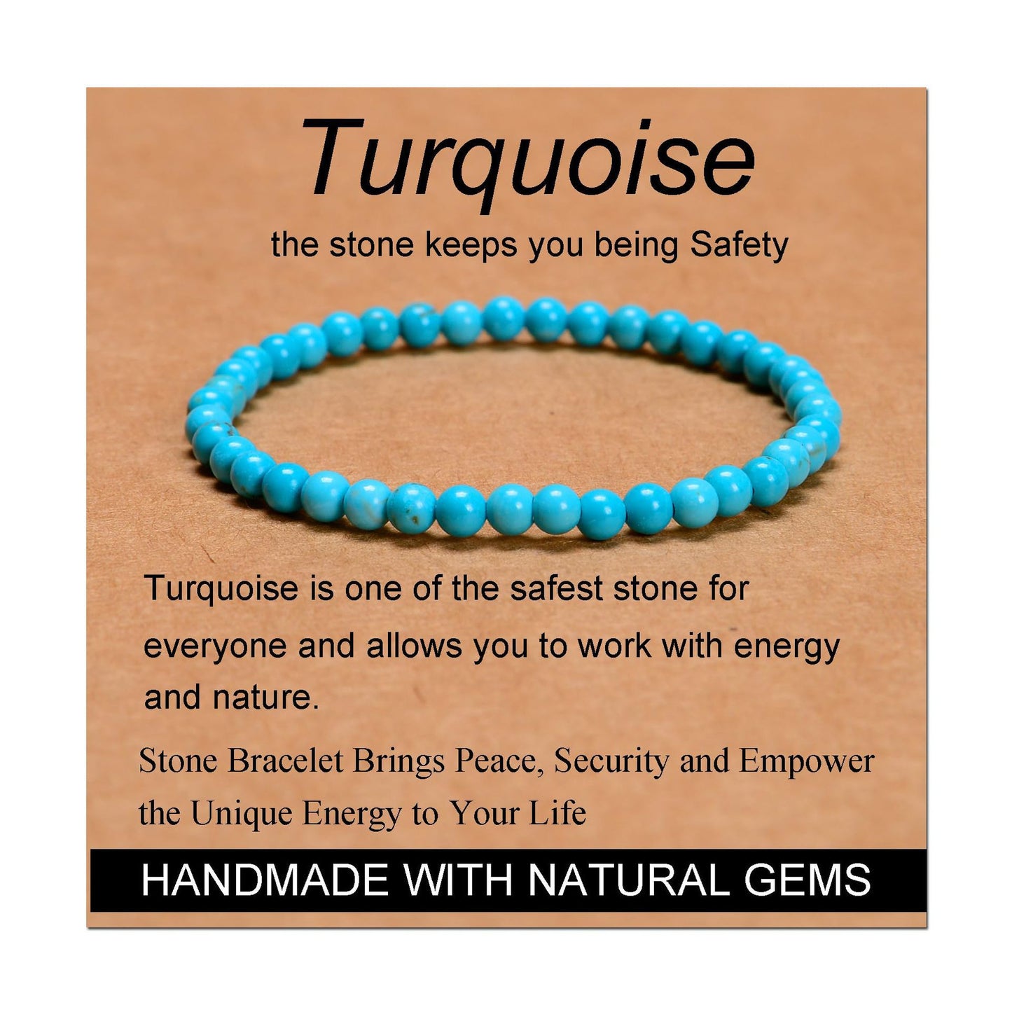 Minimalist Round Green Agate Amethyst Map Stone Obsidian Malachite White Agate Crystal Stretch Bracelet Unisex Geometric Jewelry