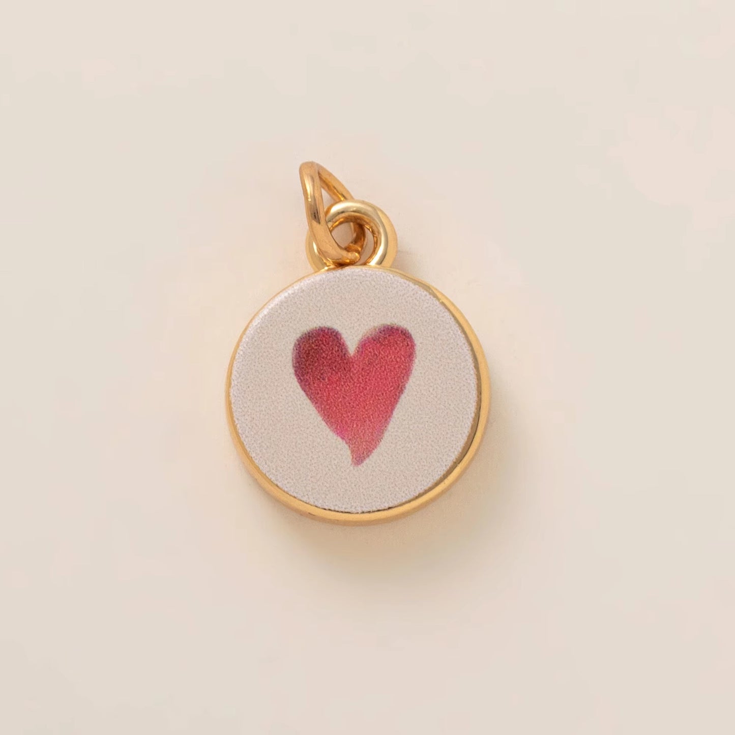 Minimalist Floral Pattern Brass PVD Plated Charm Bar