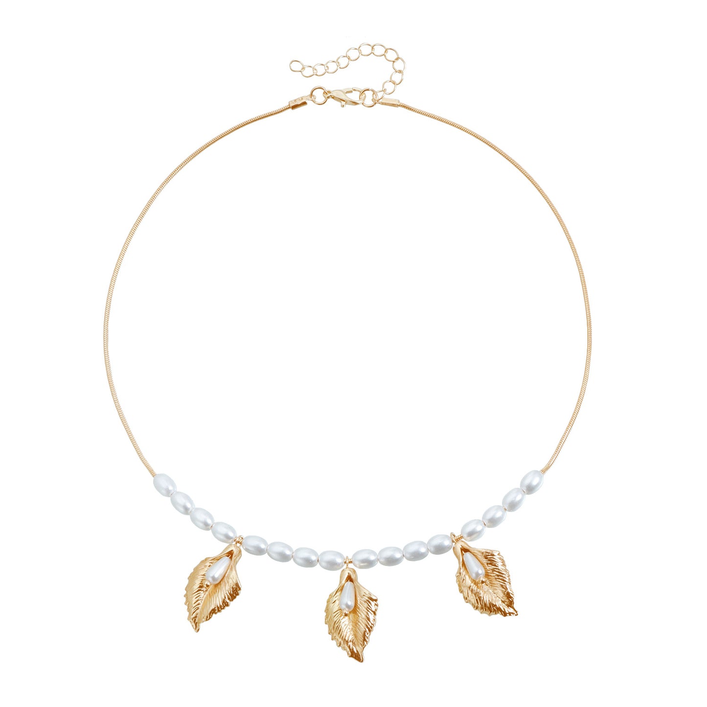 Vintage Elegant Floral Geometric Drip Oil Plated Alloy Necklace for Women
