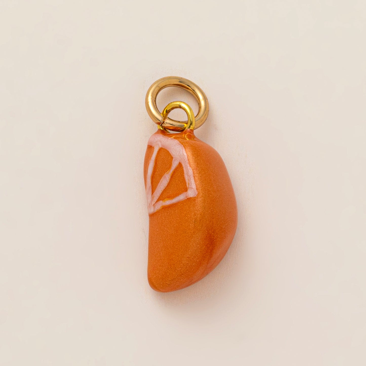 Sweet Geometric Brass Plated Charm Bar