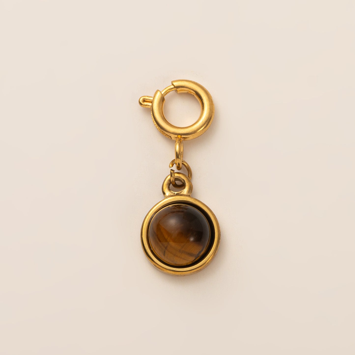 Minimalist Geometric Agate Stainless Steel Pendant 18K Gold PVD Plated Cable Chain Necklace for Unisex DIY Charm Bar