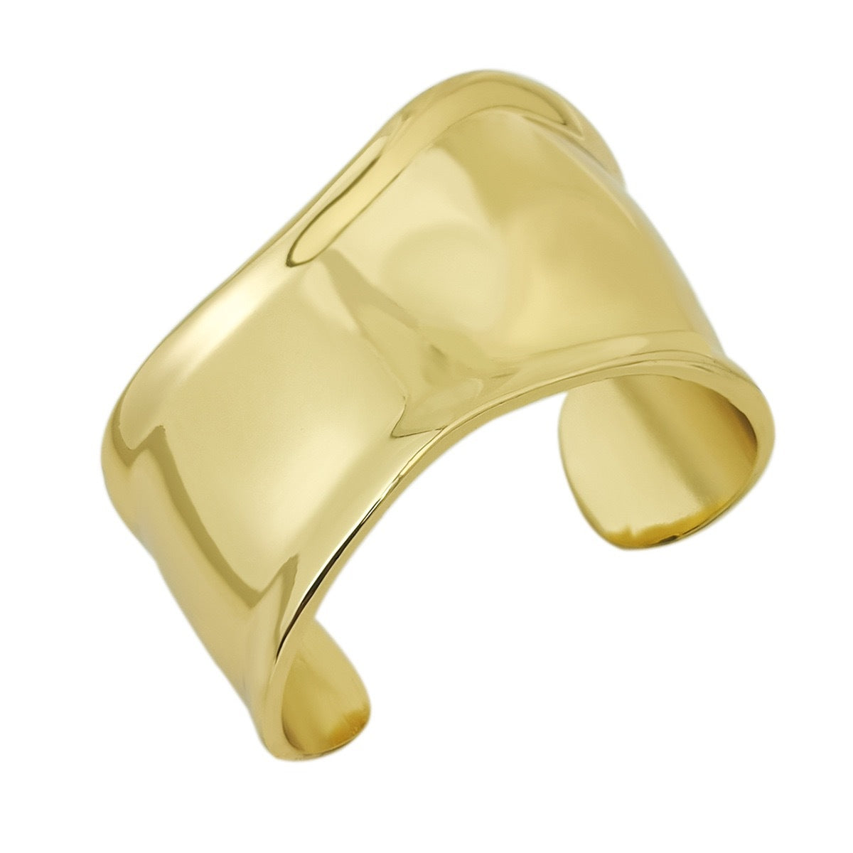 Fashion Geometric Plated Alloy Cuff Bracelet