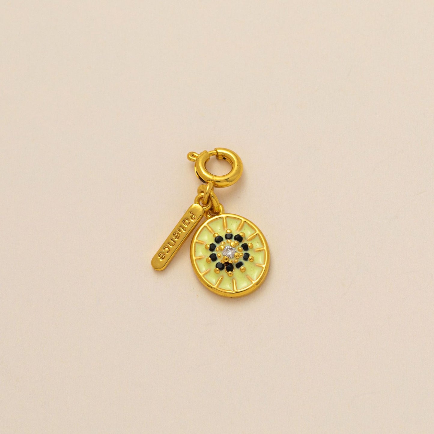 Minimalist Brass Plated Fruit Pendant Necklace