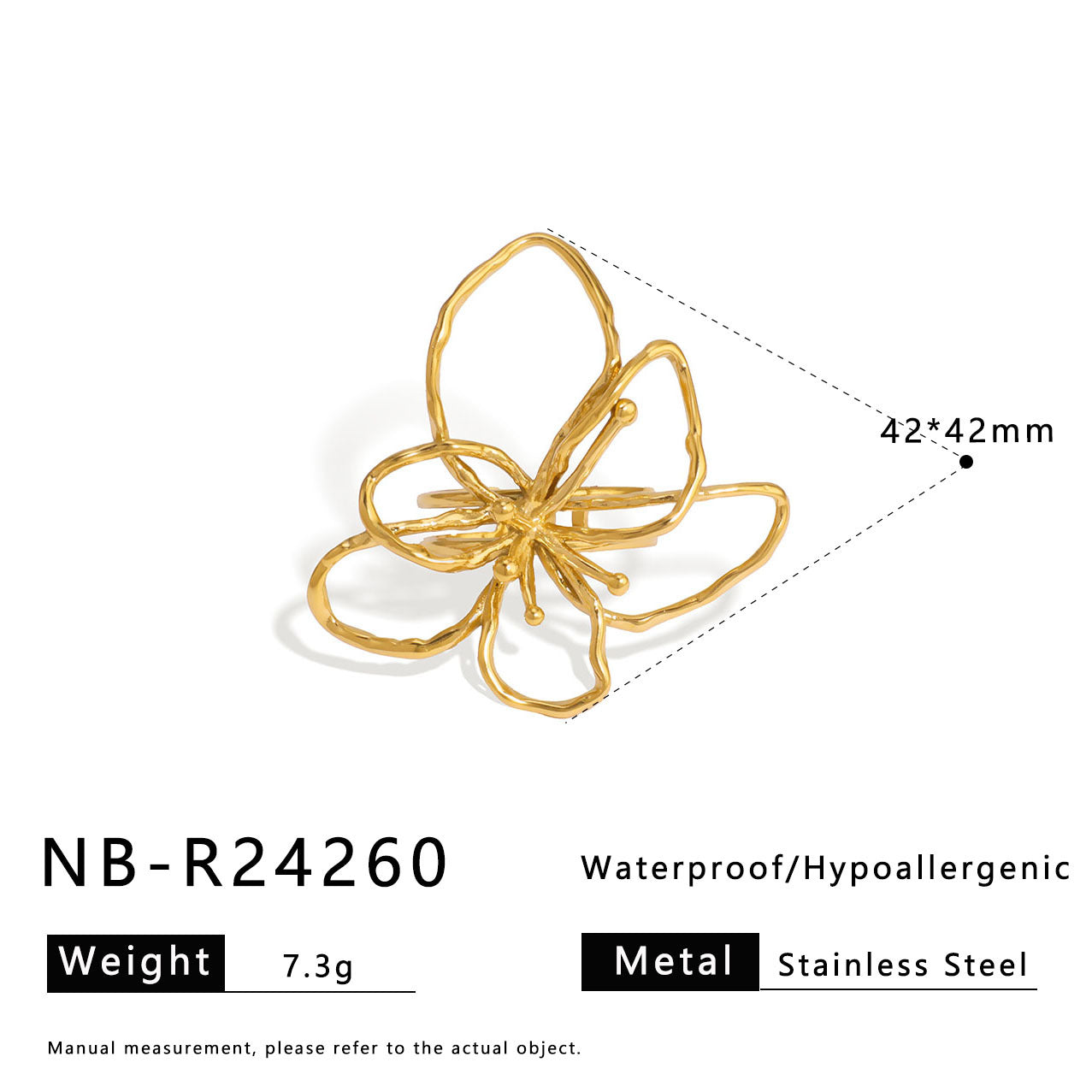 Anello Minimalista con Guscio e Texture Geometrica in Acciaio Inossidabile per Donna e Uomo con Finitura Placcata