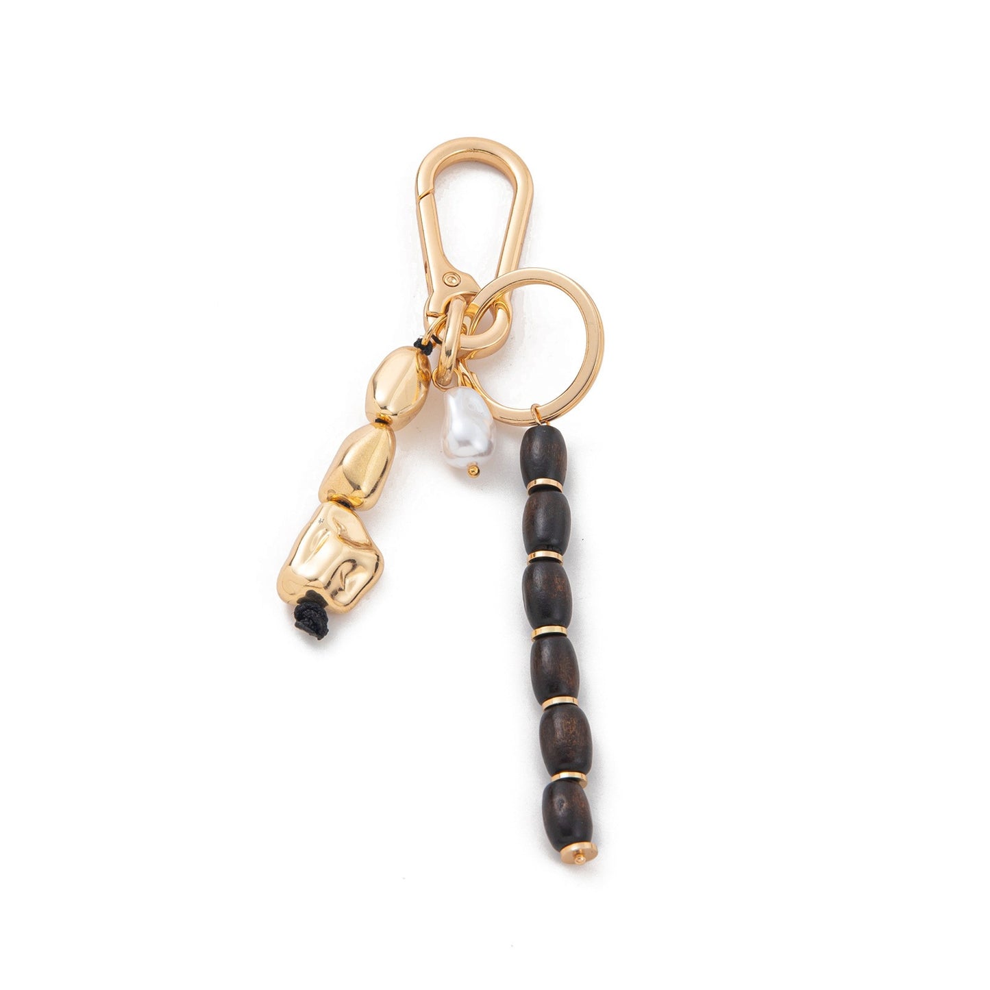 Sweet 18K Gold Plated Alloy Heart Charm Bar