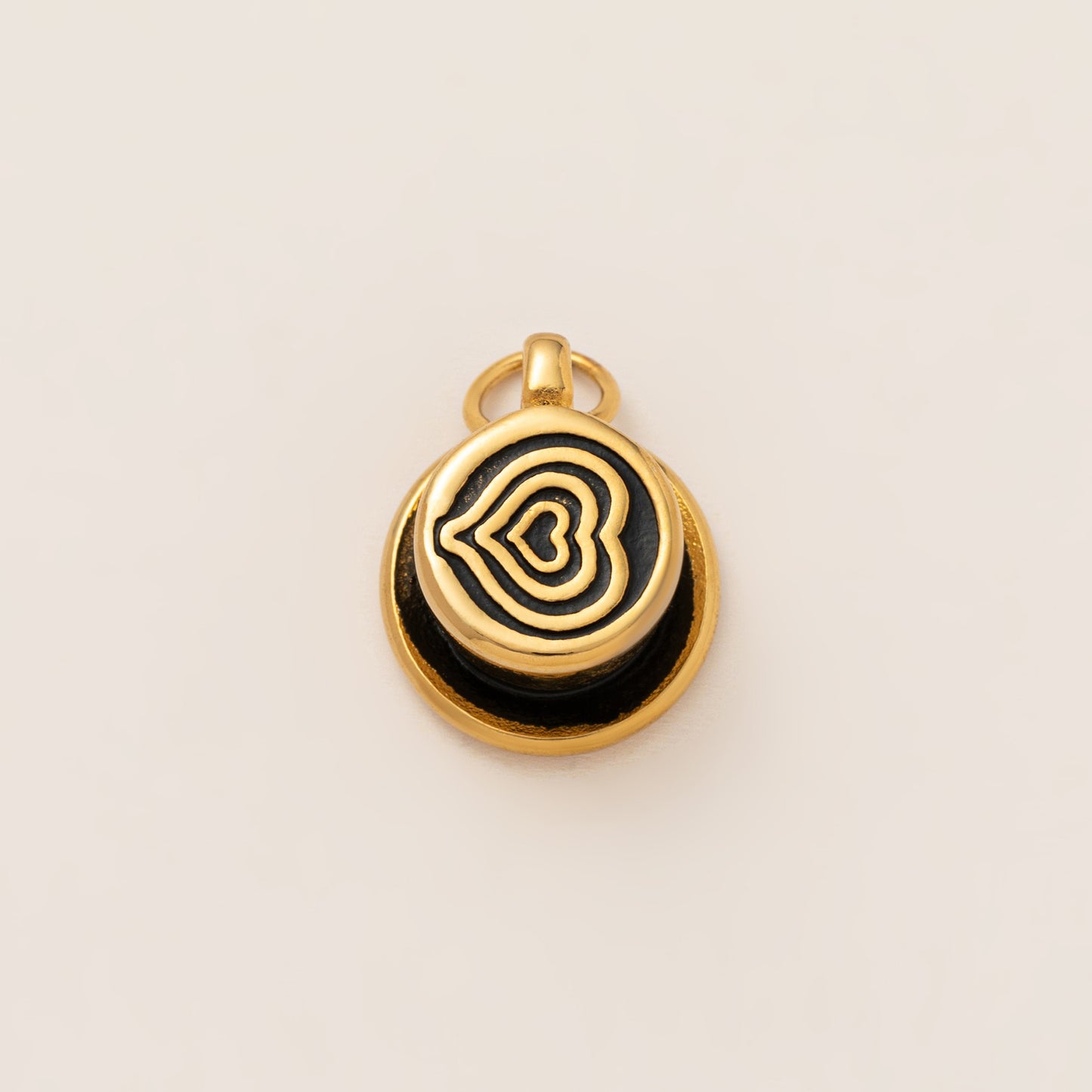 Barra de abalorios DIY de acero titanio geométrico colorido, chapado en PVD de oro de 18K