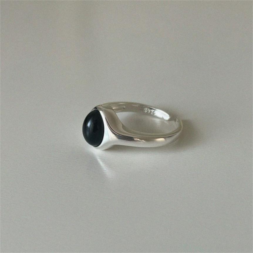 Anillo de Plata de Ley 925 Minimalista Vintage con Forma de Corazón, Acentos Geométricos y Rayas para Mujer