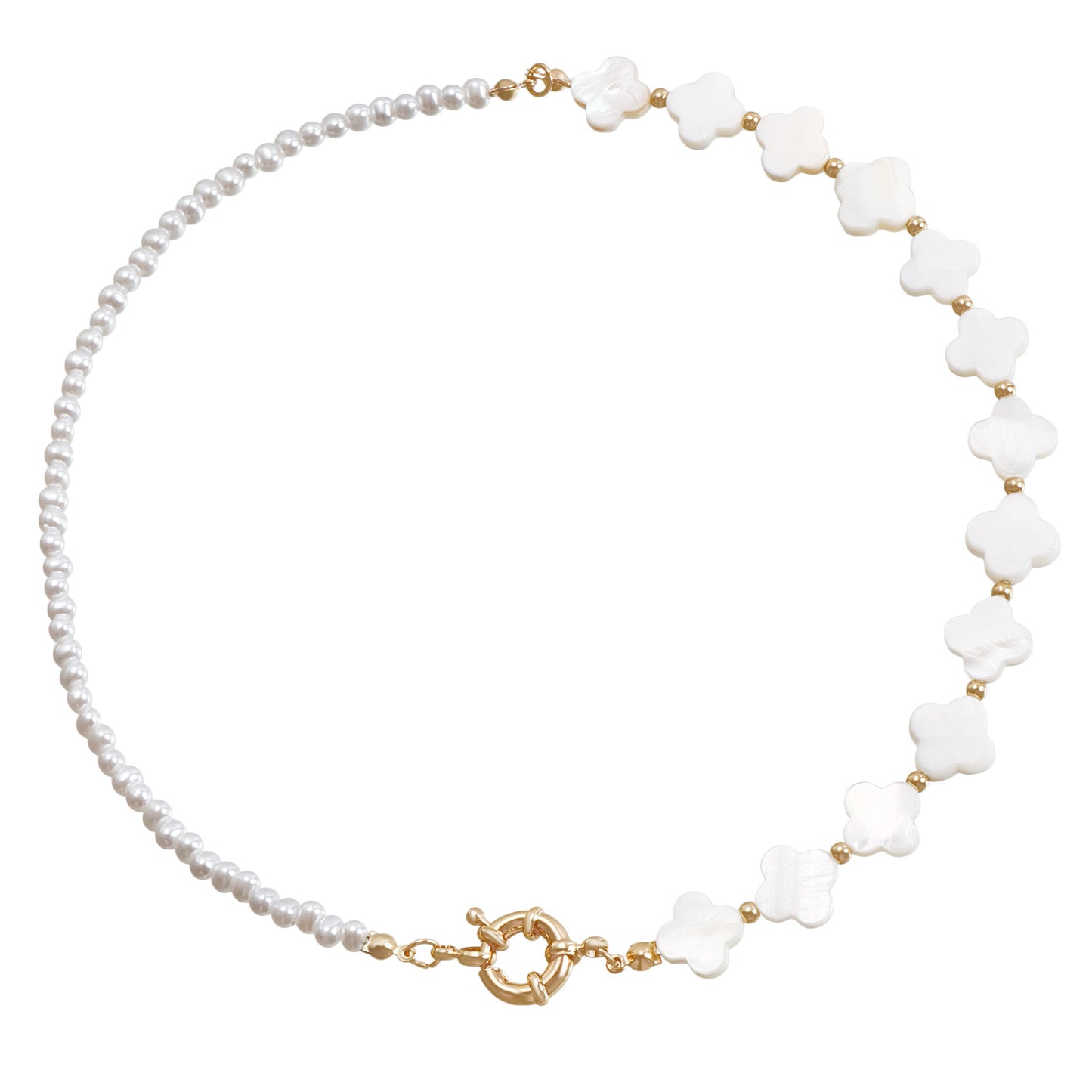 Collar con colgante en forma de corazón acrílico de una sola capa minimalista para mujer con detalles de concha y acabado galvanizado