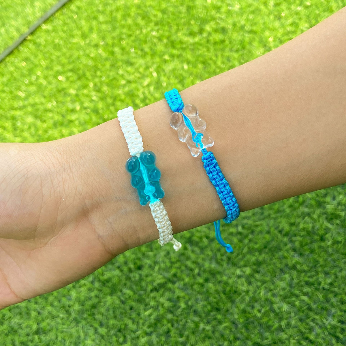 Minimalist Ethnic Geometric Number Acrylic Braided Adjustable Bracelet for Couples