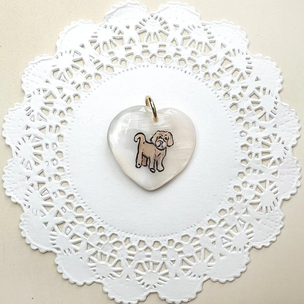 Luxury Casual Solid Color Animal Stainless Steel Plated Pendant Necklace for Unisex