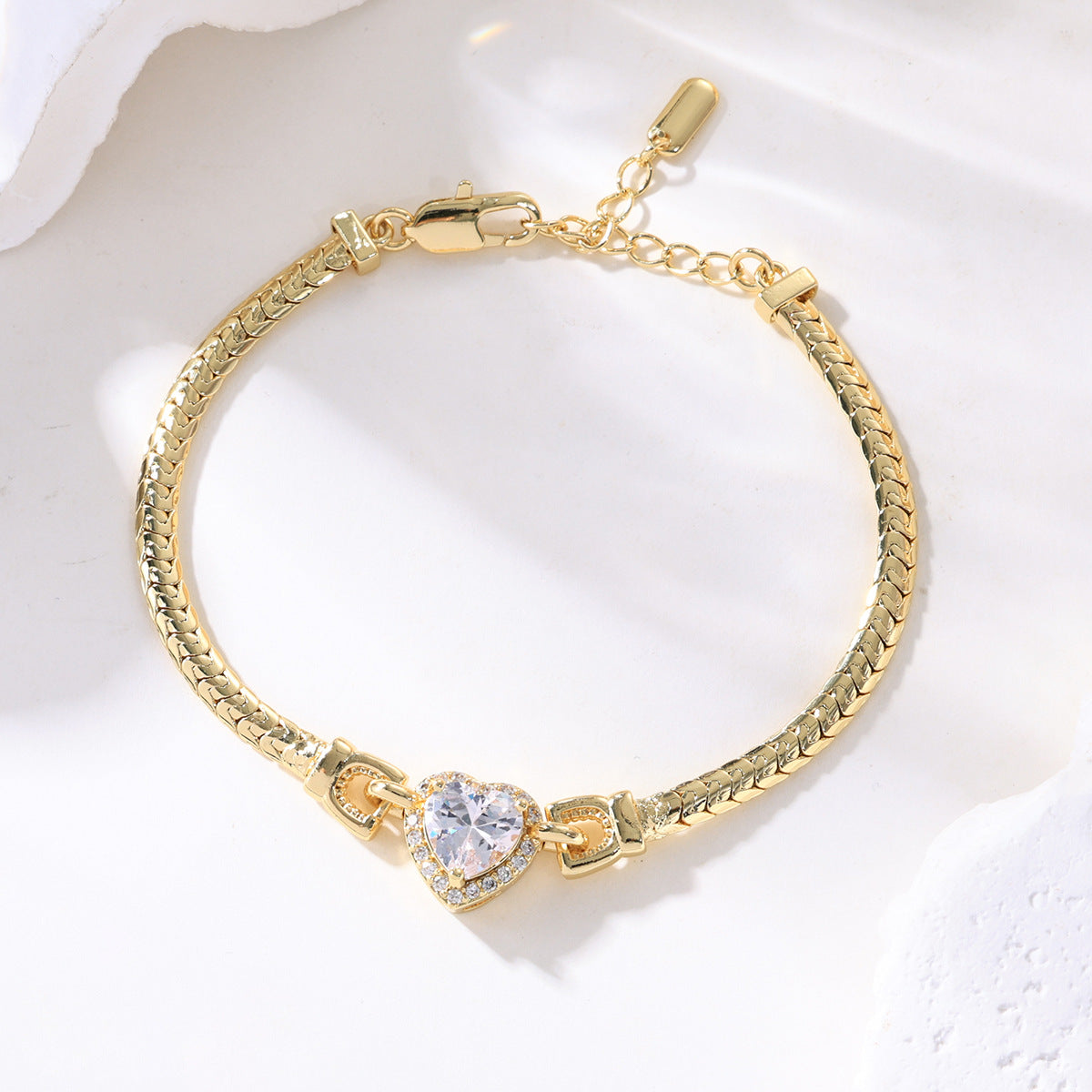 Bohemian Style Evil Eye Elephant Bracelet for Women with Cartoon Animal Design and Geometric Shapes in Plated Copper