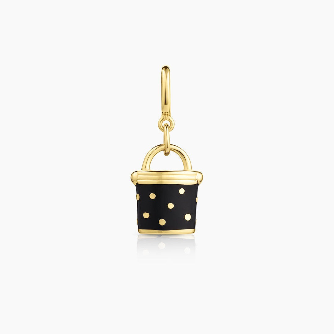 Bohemian Vintage Heart Geometric Brass PVD Plated 18K Gold Titanium Steel Pendant Charm Bar Necklace for Women