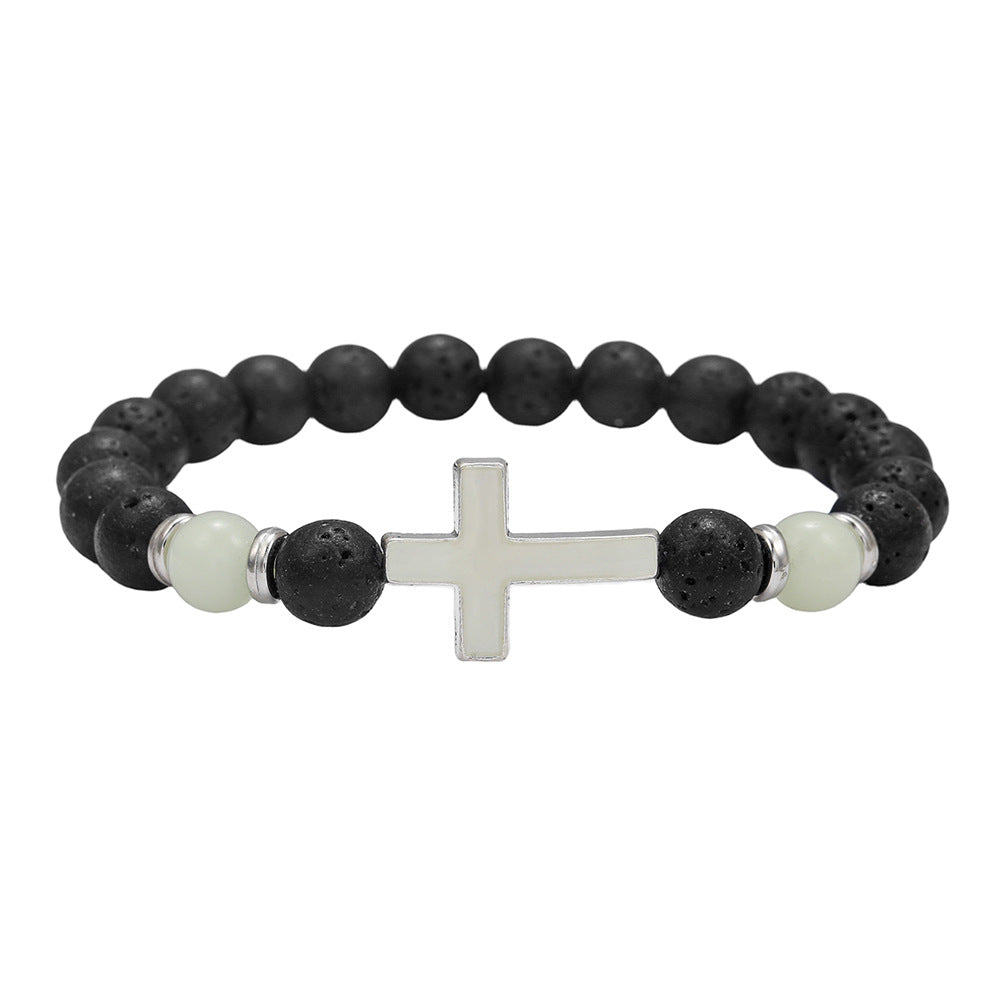 Geometric Round Alloy Bracelet Unisex