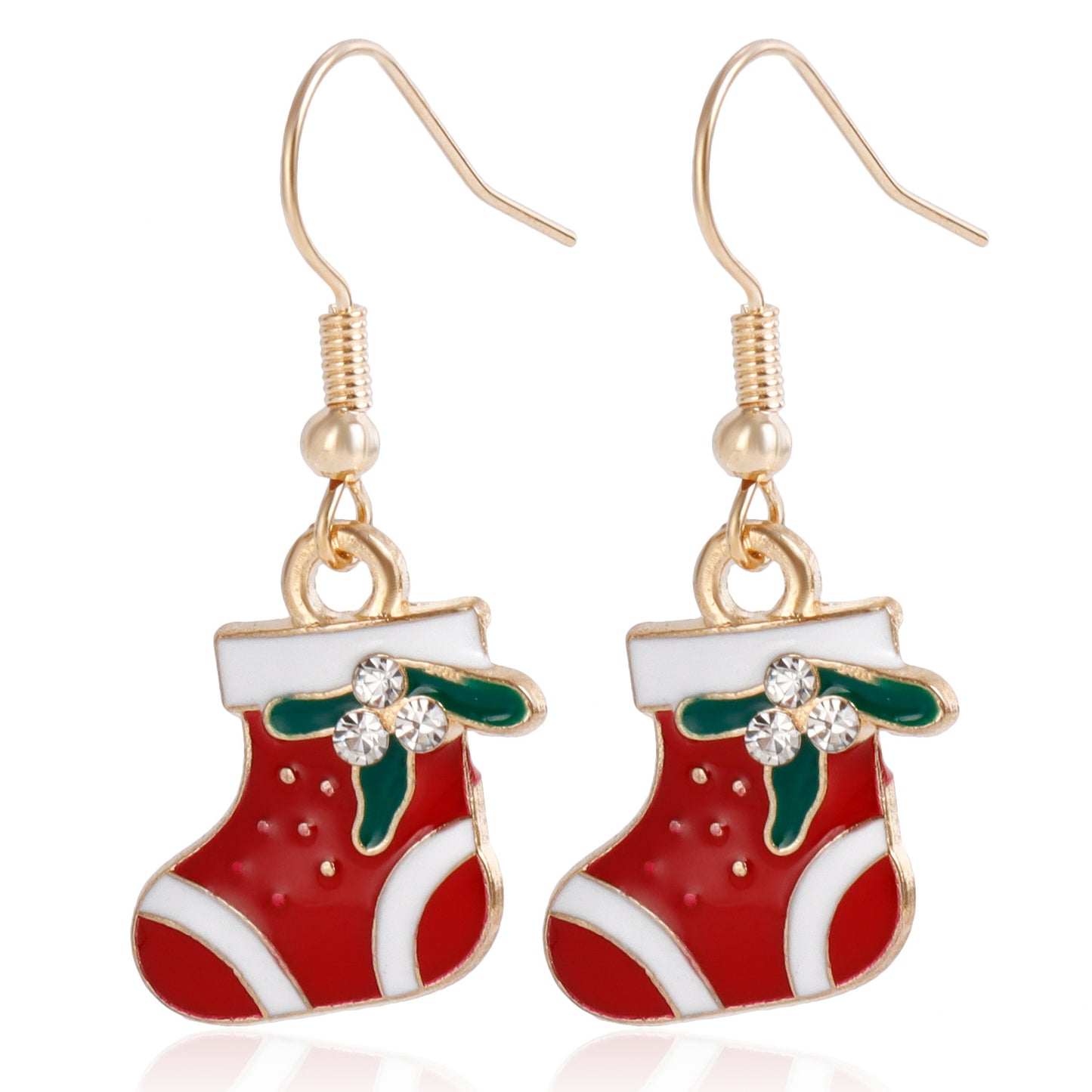 Geometric Plated Alloy Earrings for Women