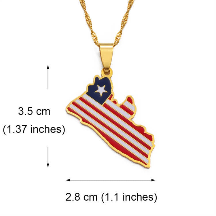 Minimalist Map City Pendant Necklace for Unisex in Stainless Steel with Titanium Steel Charm and Electroplated Finish