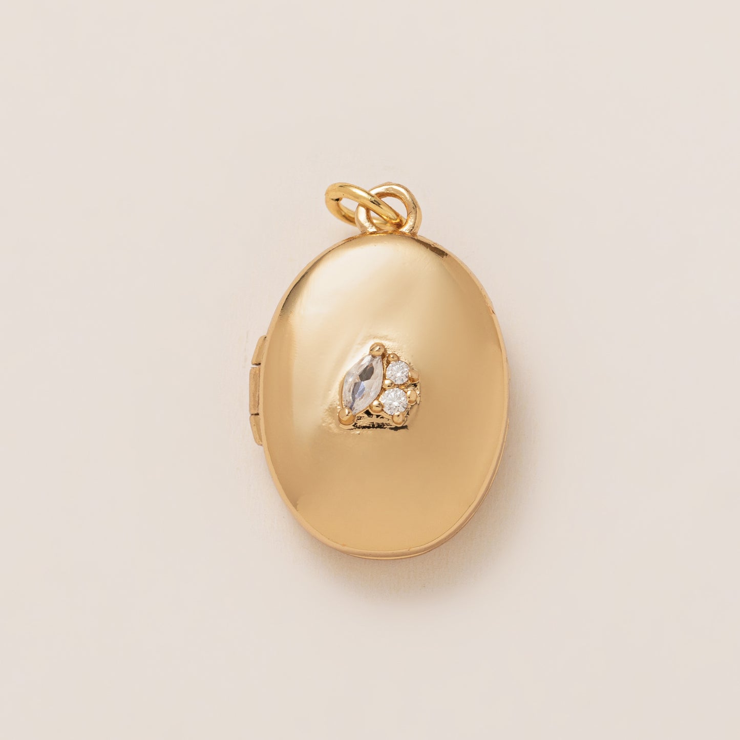 Collana con ciondolo a barra geometrica quadrata rotonda fai da te in ottone placcato oro 18 carati, stile minimalista