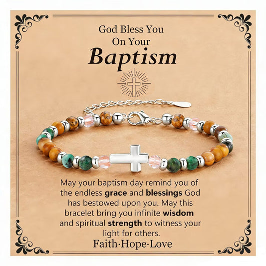 Vintage Natural Turquoise Cross Stainless Steel Bracelet Adjustable Lobster Clasp Unisex Jewelry