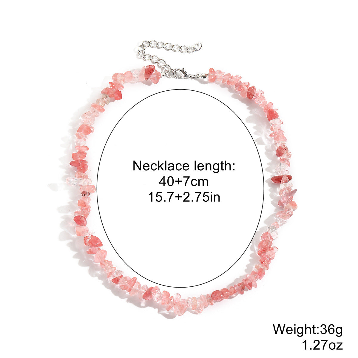 Bohemian Sweet Geometric Pearl Plated Ball Chain Necklace for Women