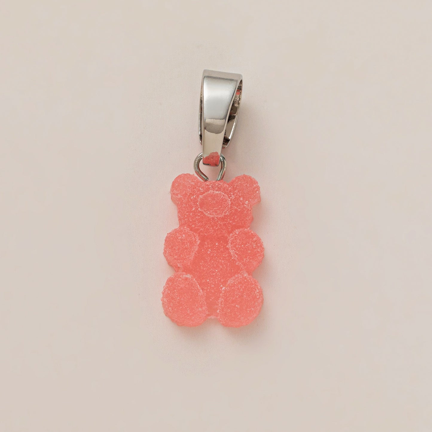 Colorful Plated Stainless Steel Bear Charm Bar